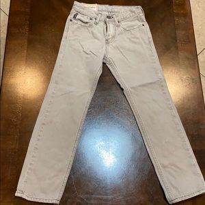 Abercrombie kids gray tone jeans